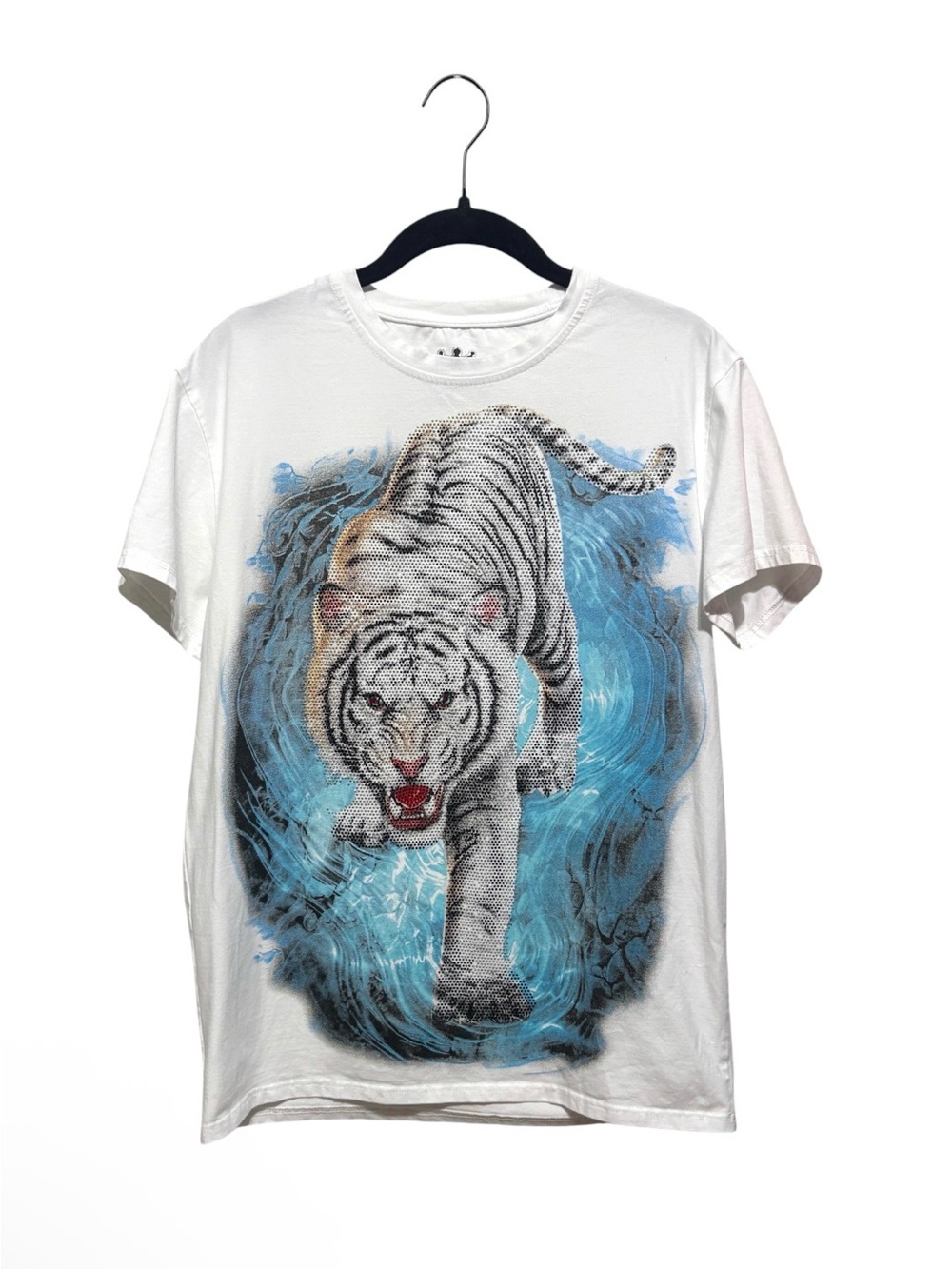 Rhinestone Tiger T shirt